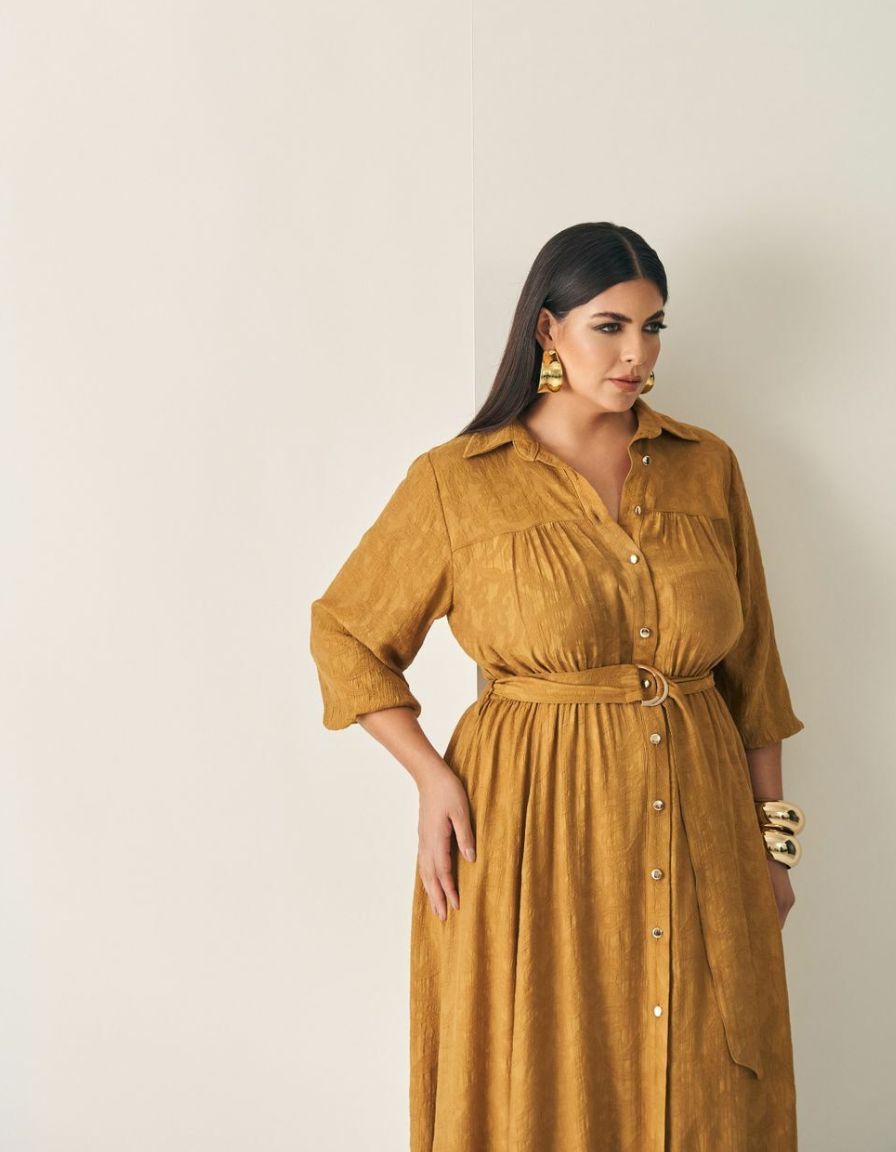 Vestido Chemise + BOLSA DE BRINDE