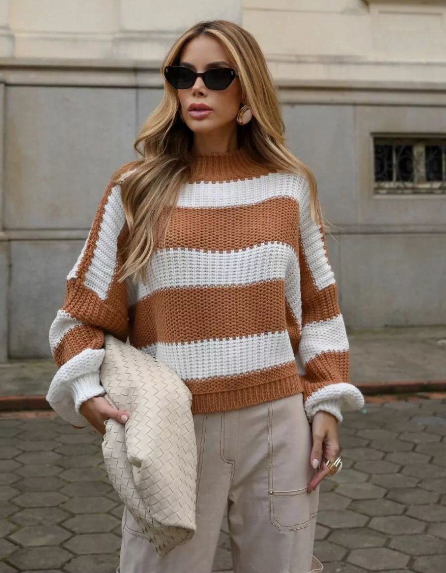 Blusa Tricot Nuvem