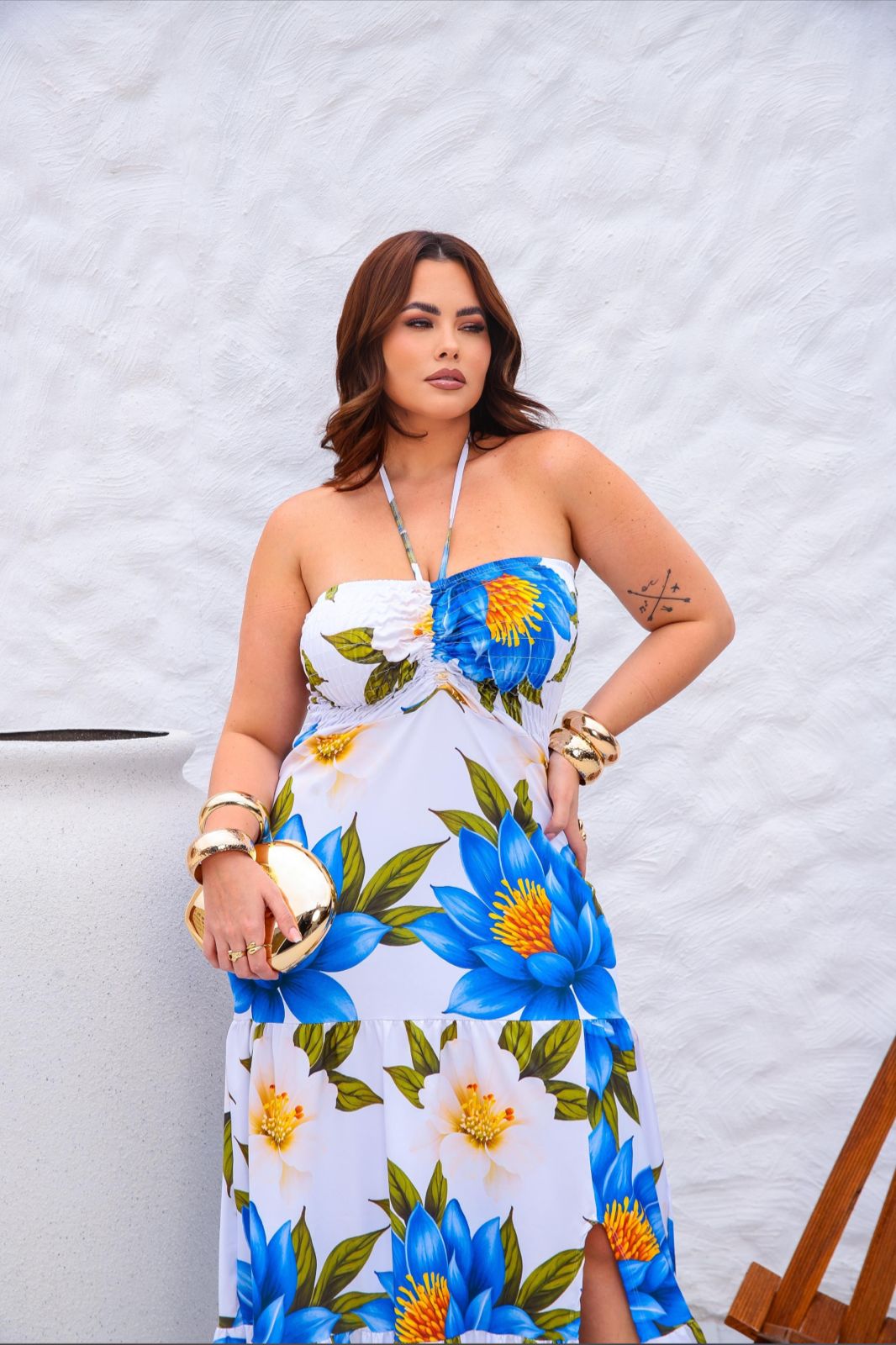 Vestido Flor de Verão