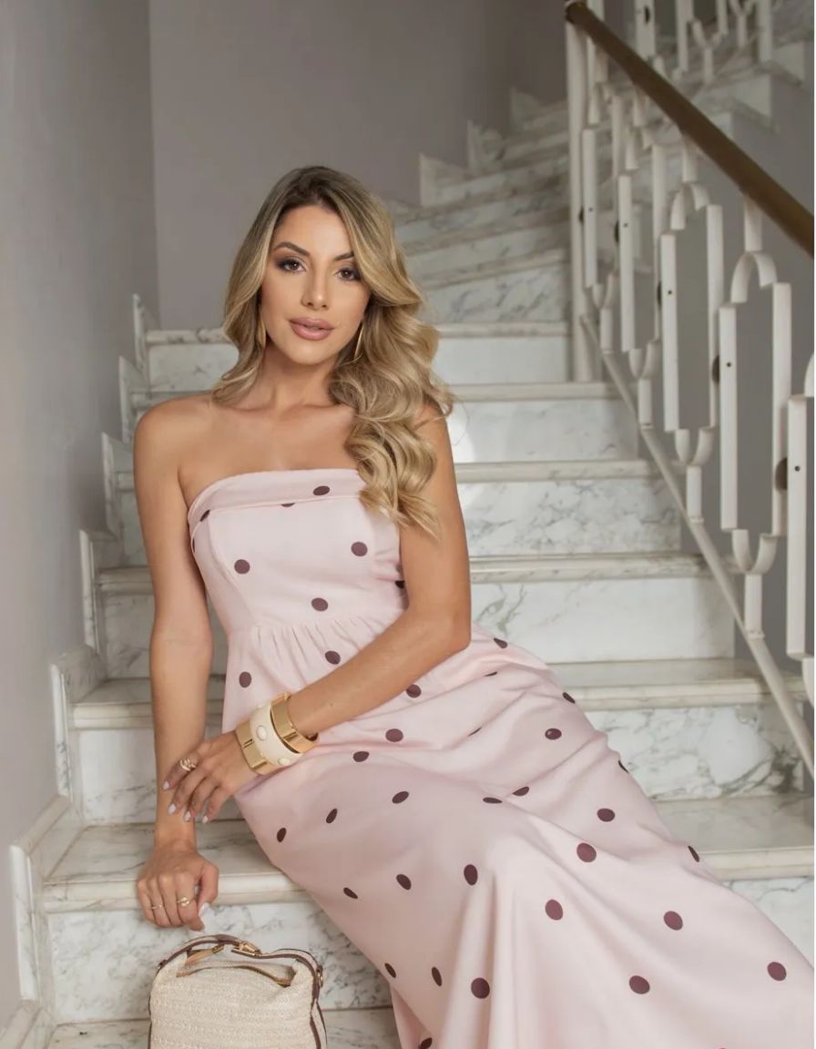 Vestido Poá Unique