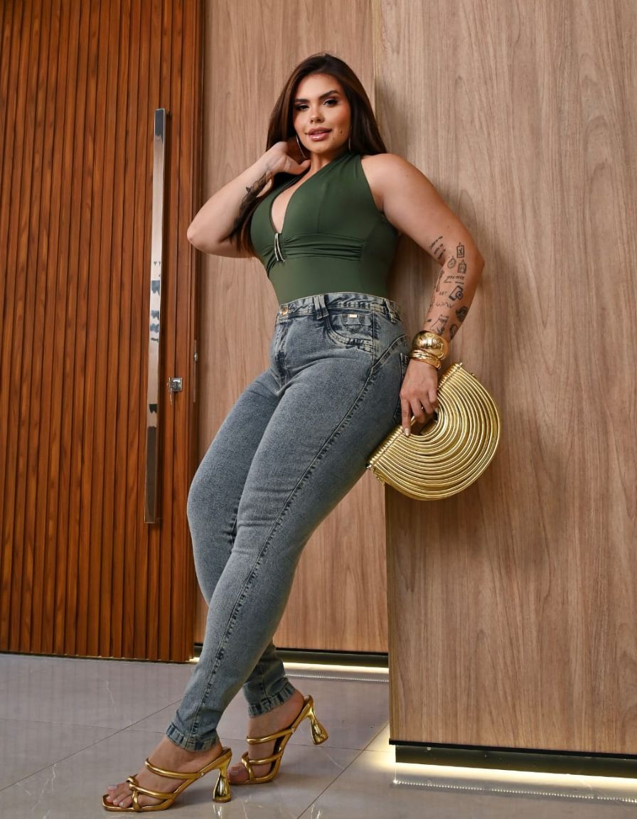 Calça Jeans Skinny