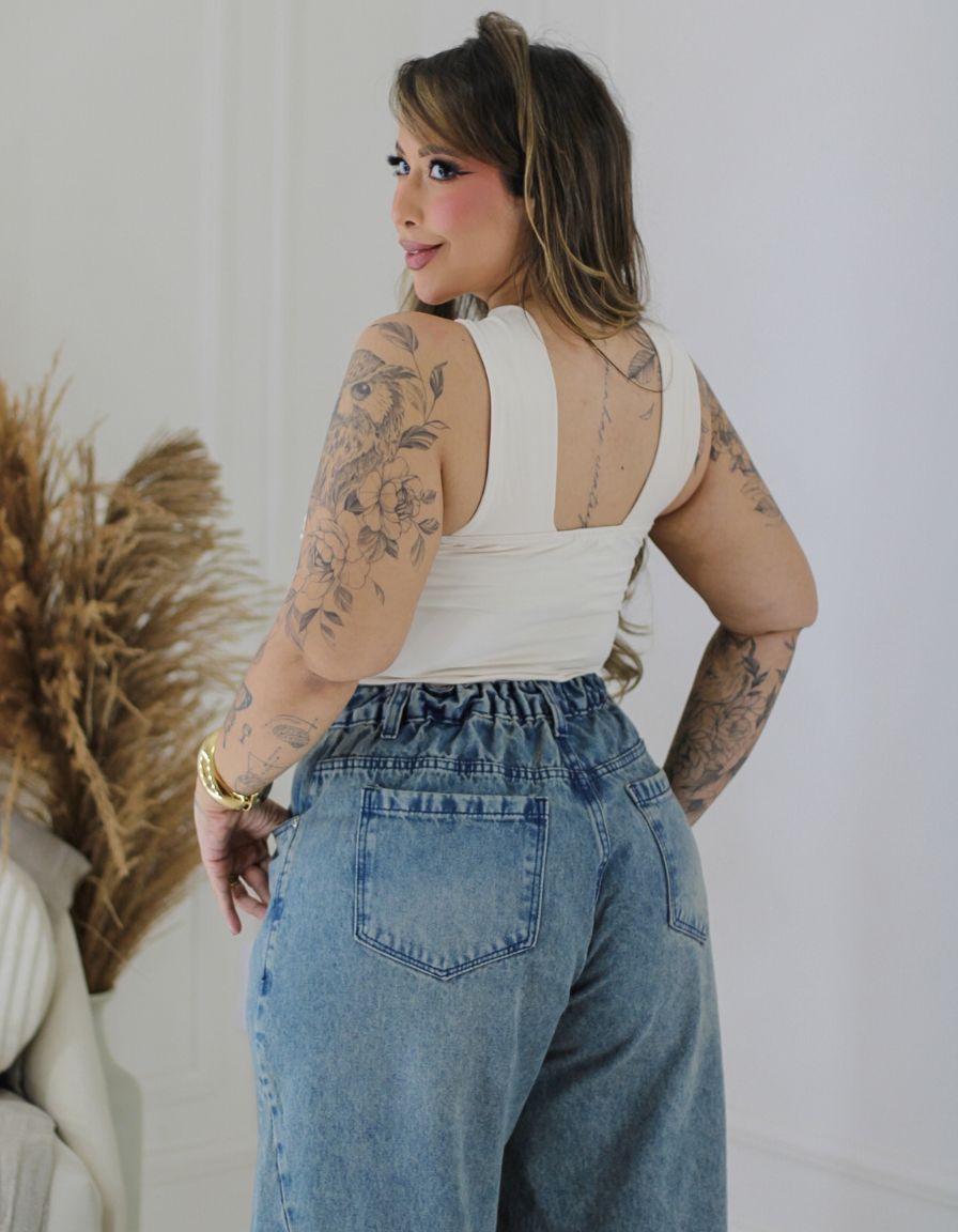 Calça Super Wide