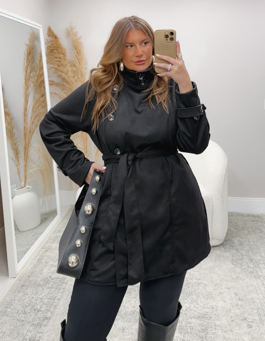 Trench Coat Suede