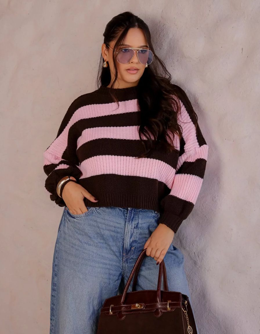 Blusa Tricot Nuvem