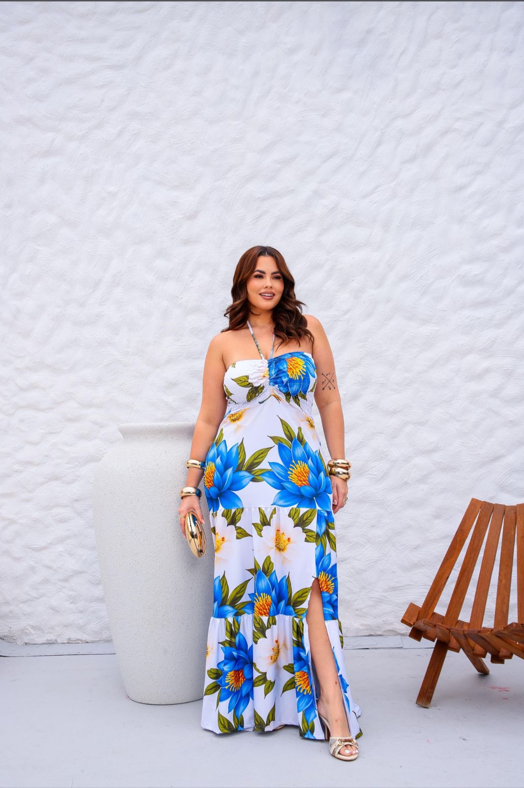 Vestido Flor de Verão