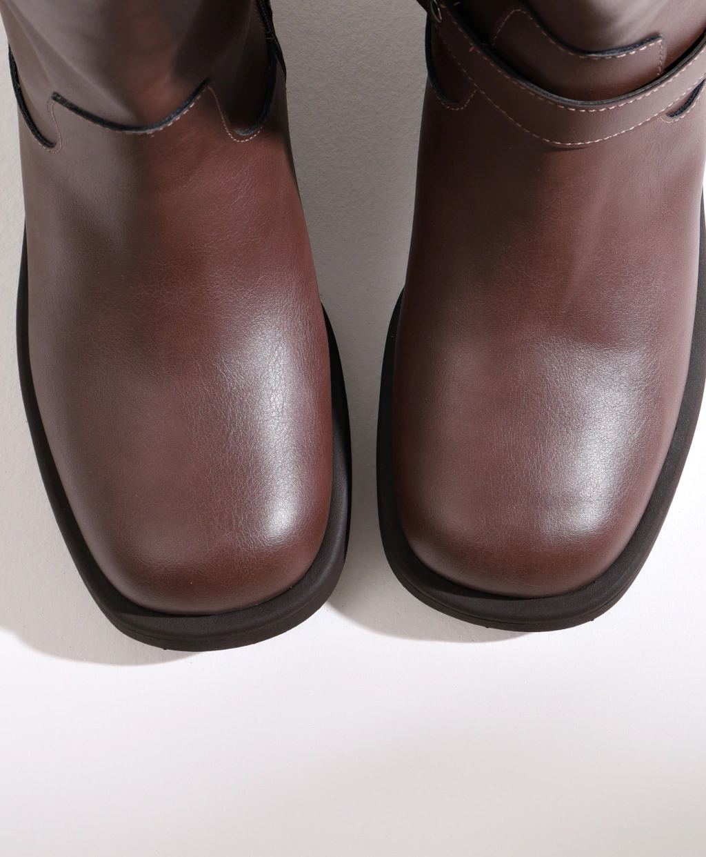 Bota Cano Plus New Biker Classic Marrom
