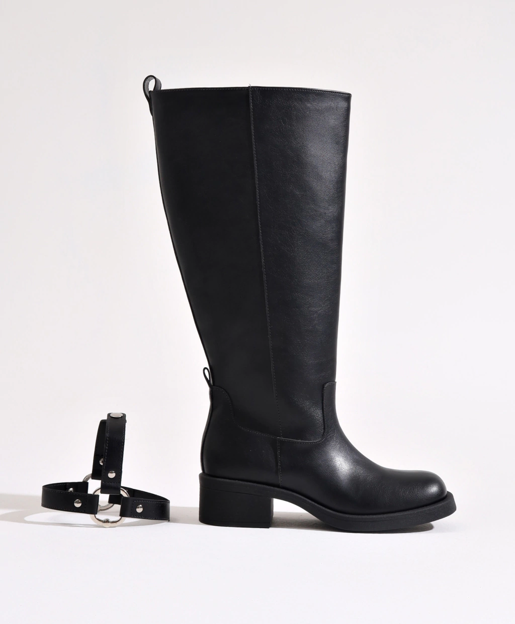 Bota Cano Plus New Biker Classic Preta