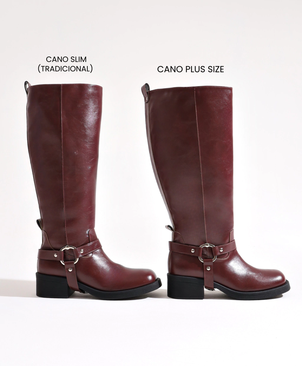 Bota Cano Plus New Biker Classic Marsala