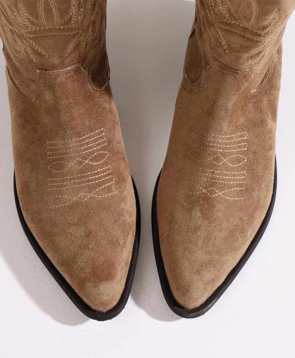 Bota Country Cano Curto Marrom Clara