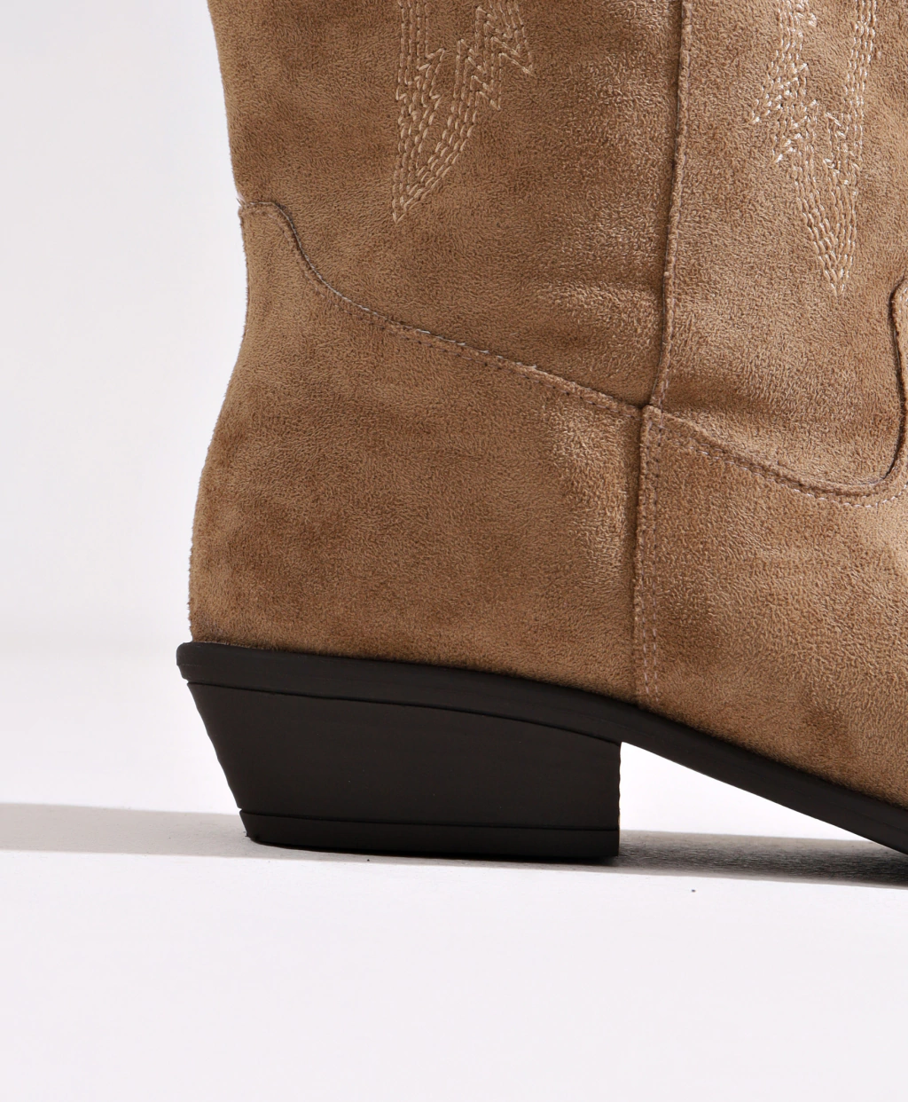 Bota Country Cano Curto Marrom Clara