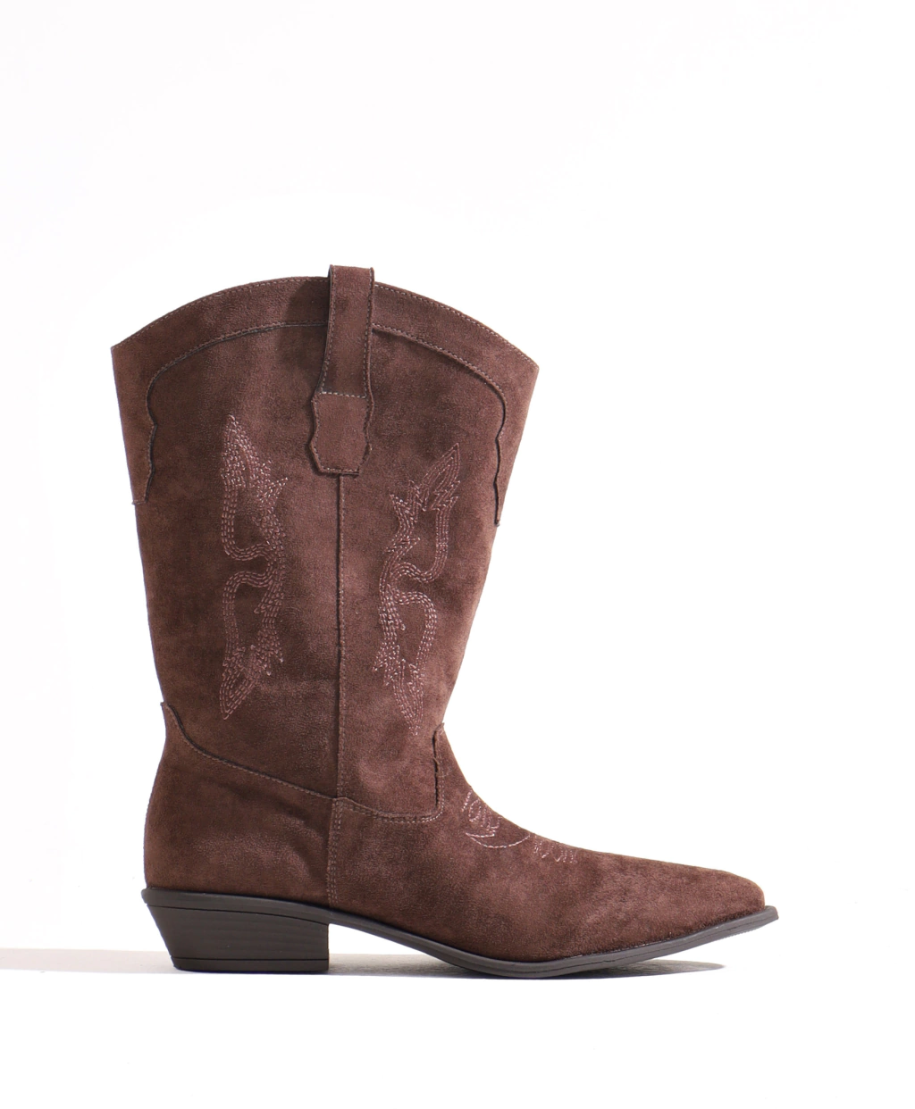 Bota Country Cano Curto Marrom