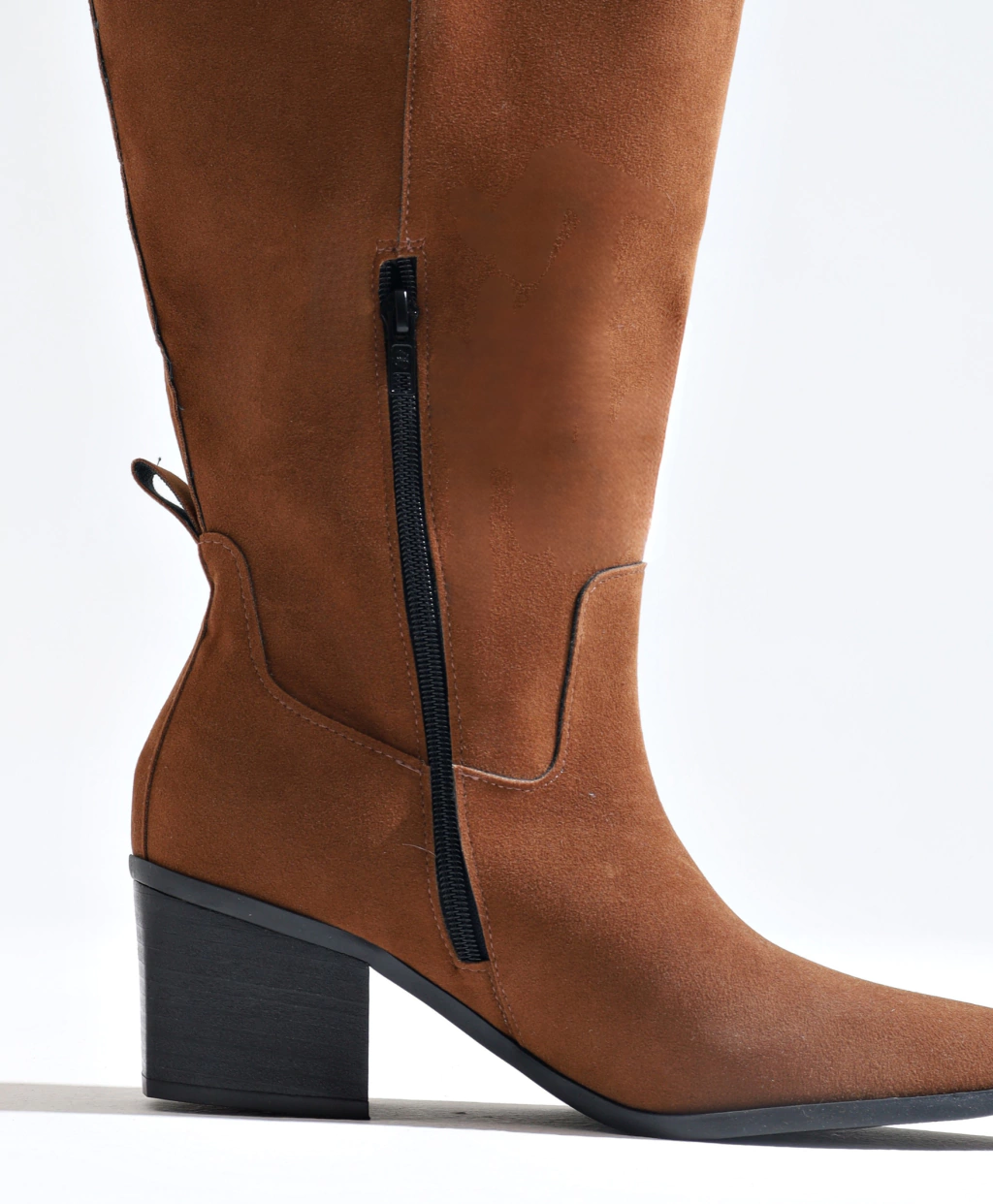 Bota Cano Plus Acamurçada Marrom