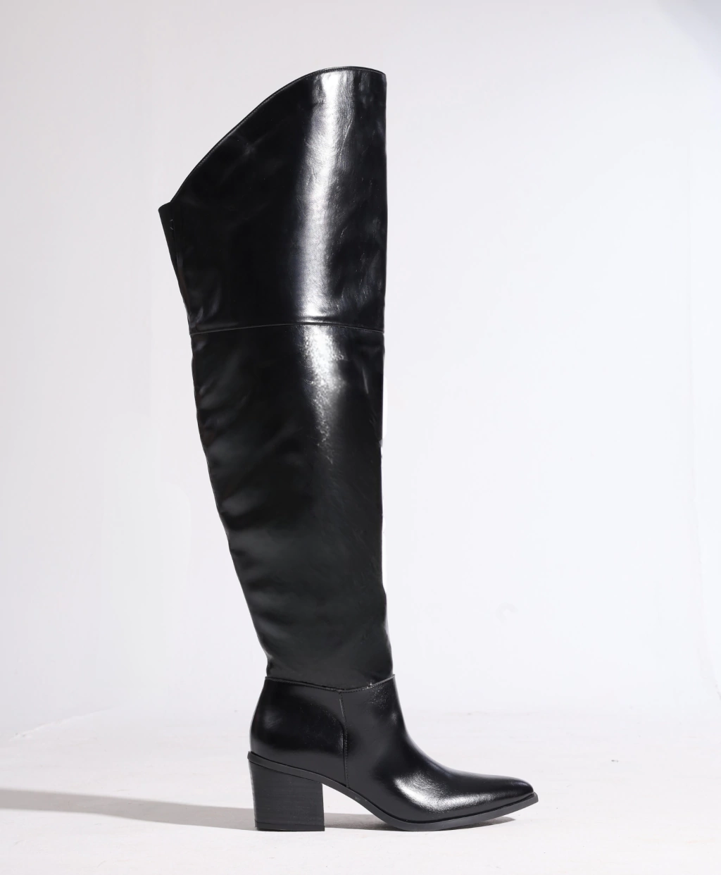 Bota Over The Knee Preta