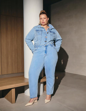 Calça Mom Tradicional Jeans
