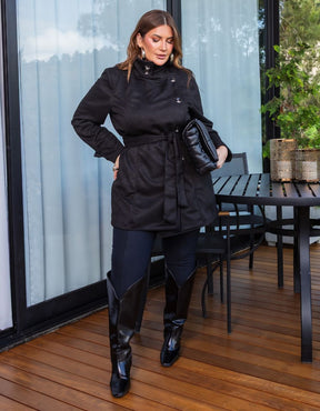 Trench Coat Suede