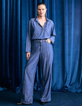 Calça Jeans Wide Leg
