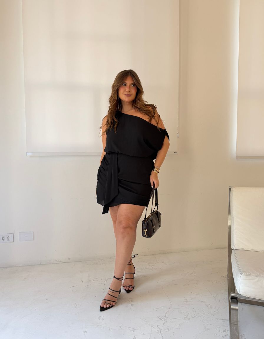 Vestido Crepe Malibu