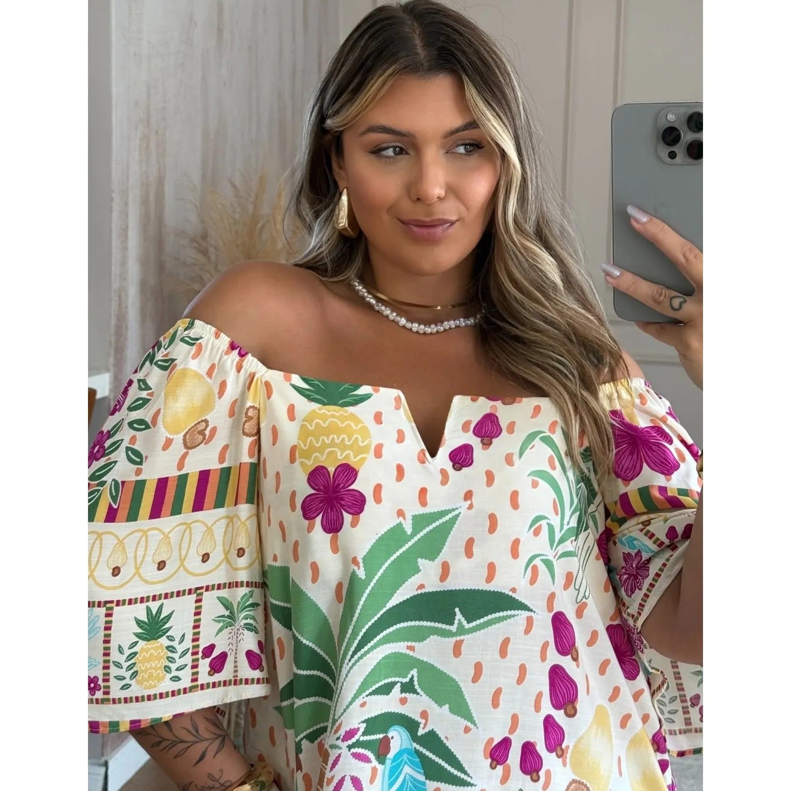 Vestido Decote Mariana