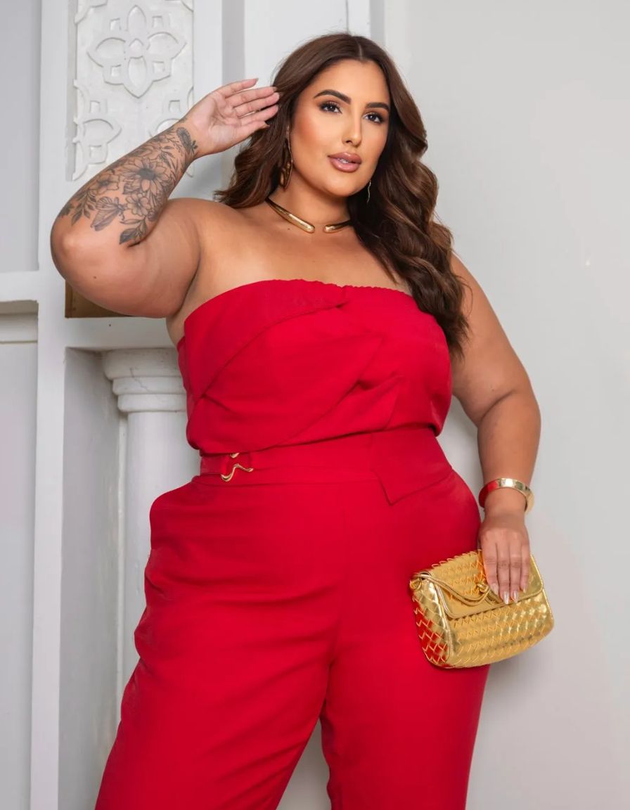 Conjunto Top e Calça Fivela