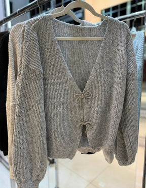 Blusa Laço Tricot