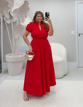 Vestido Tricoline Estrela Guia