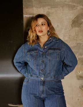 Jaqueta  Jeans old school