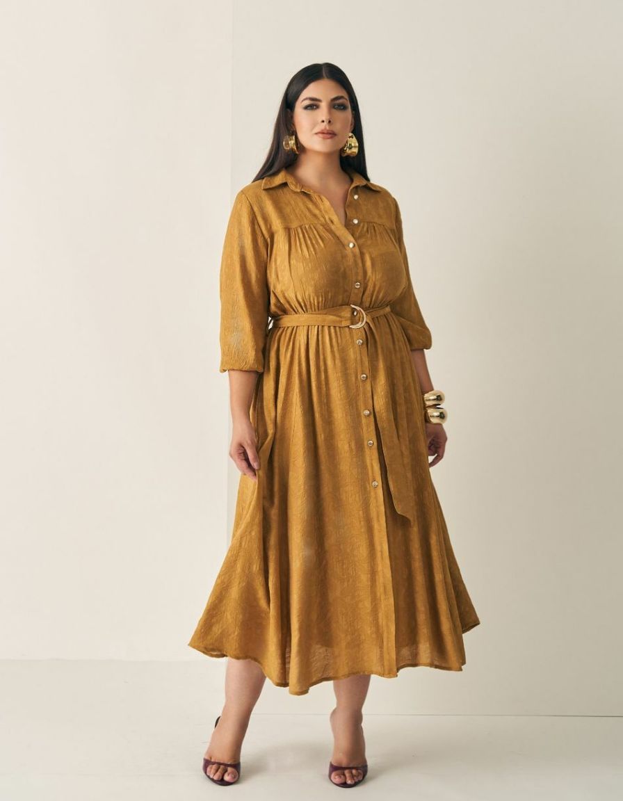 Vestido Chemise + BOLSA DE BRINDE