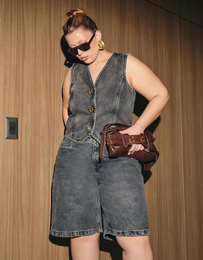 Colete Black Jeans