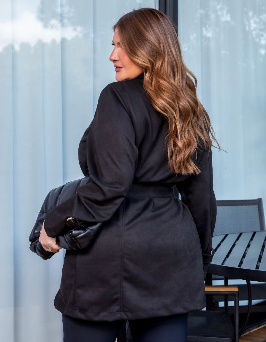 Trench Coat Suede