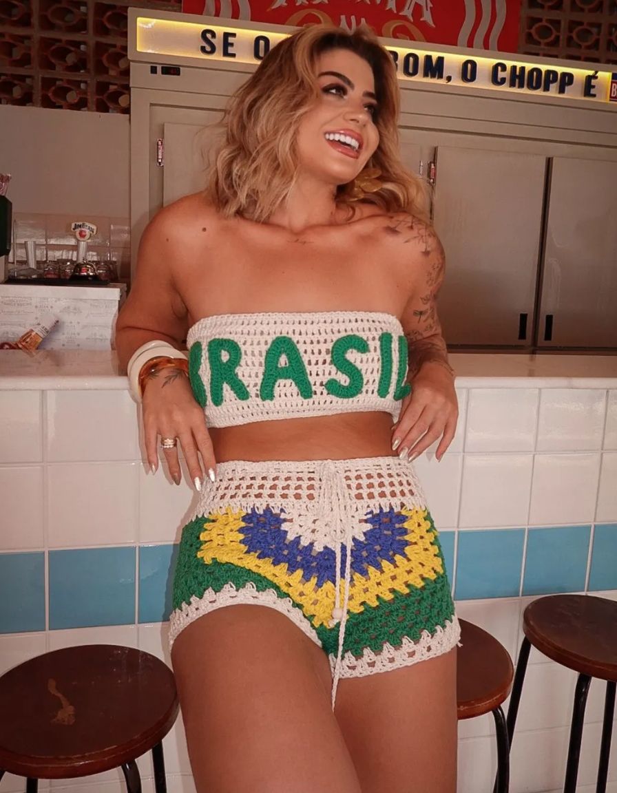 Shorts Crochê BR