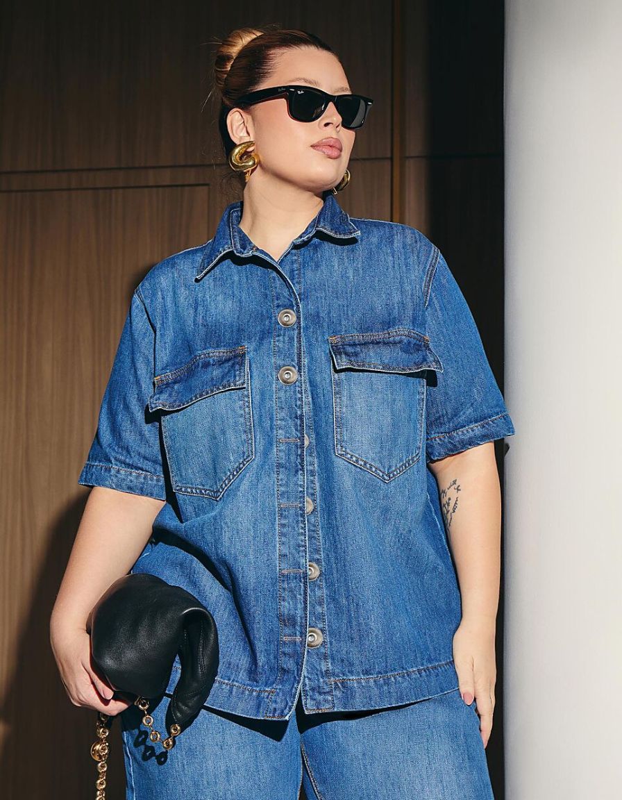 Camisa Jeans Original Blue