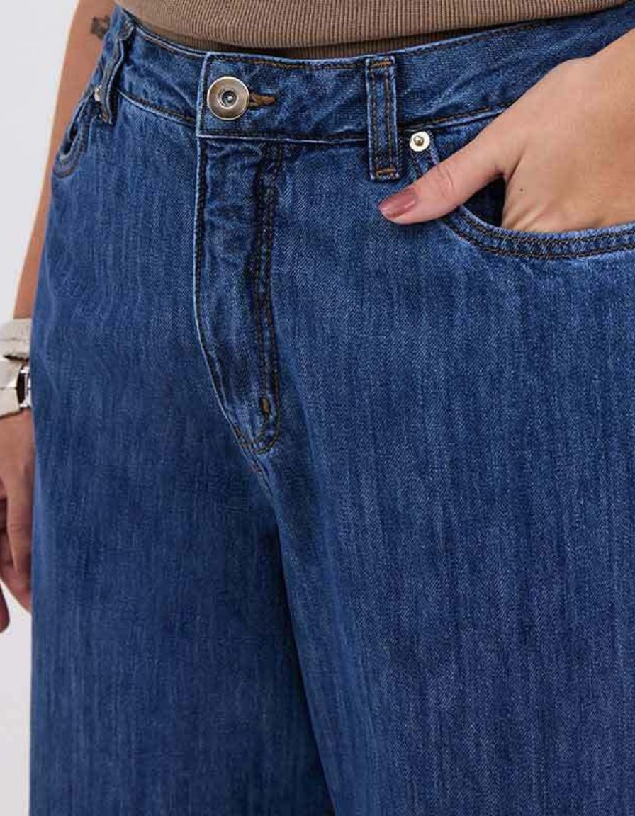 Calça Reta Jeans Luna