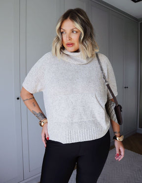 Blusa Colete Tricot