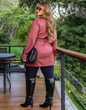 Trench Coat Suede