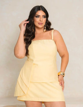 Conjunto Tomara Que Caia com Saia
