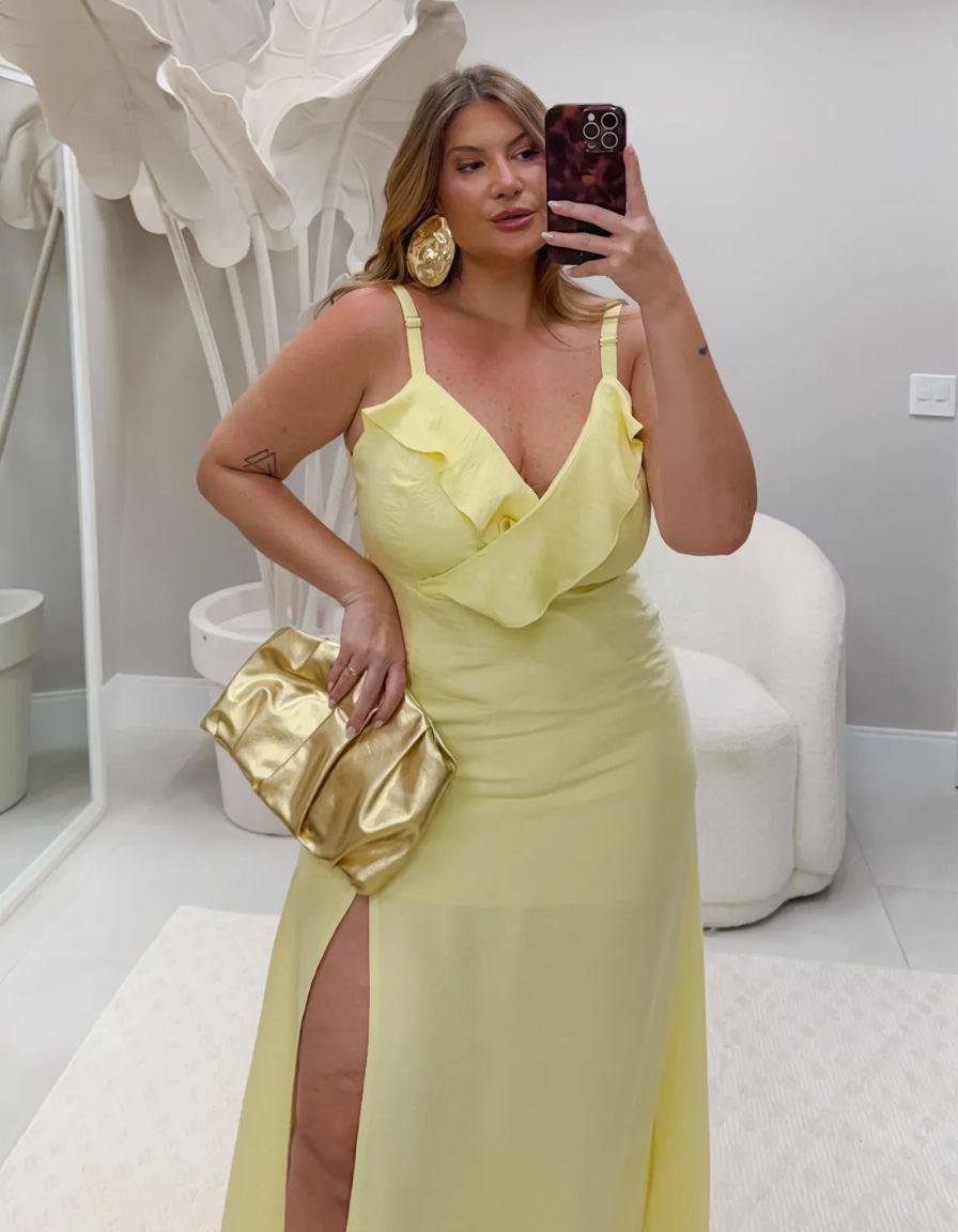 Vestido Ar De Verão