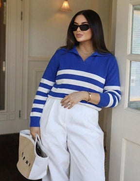 Blusa Polo Listrada BR