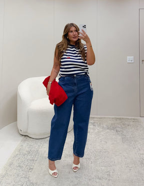 Calça Jeans Balloon