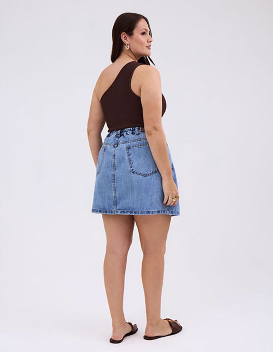 Saia Jeans Maya