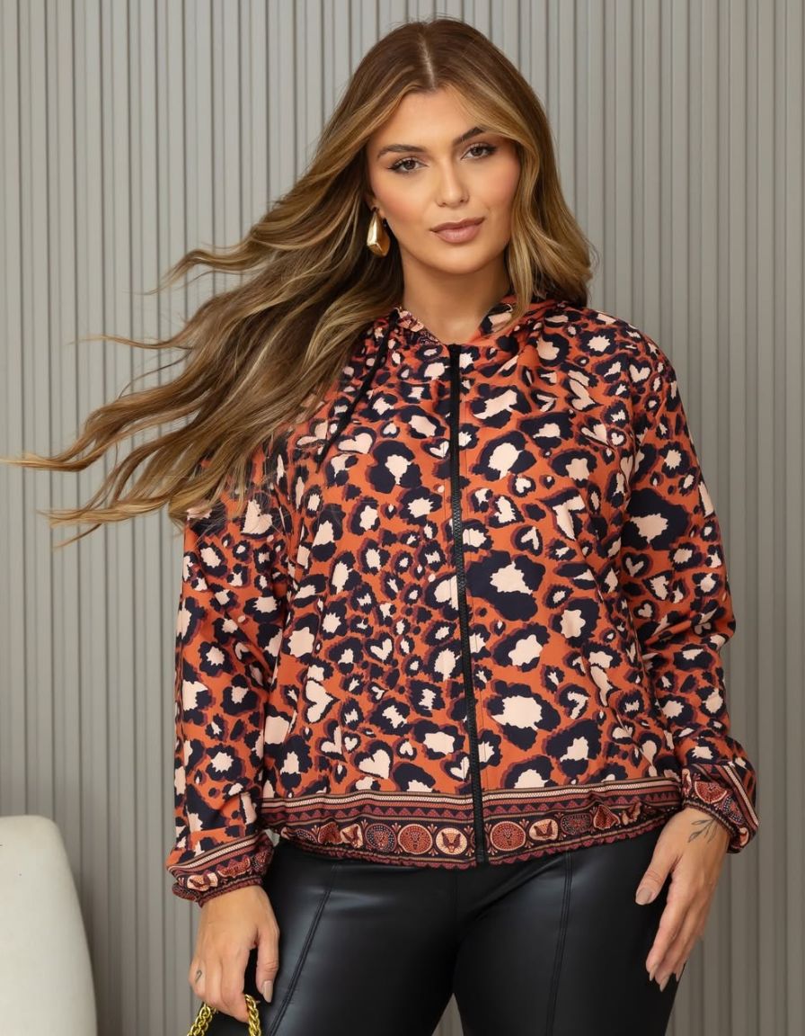 Corta Vento Leopard