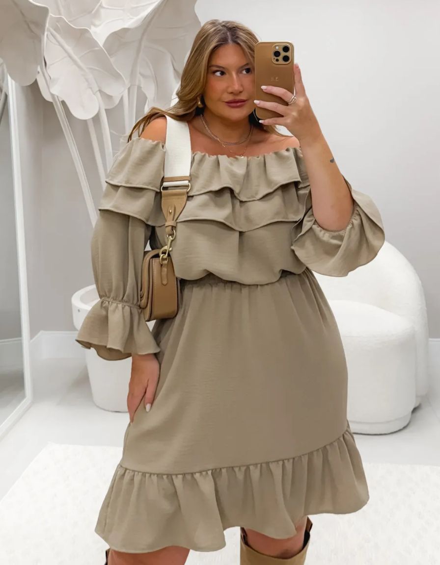 Vestido Brilho Duplo