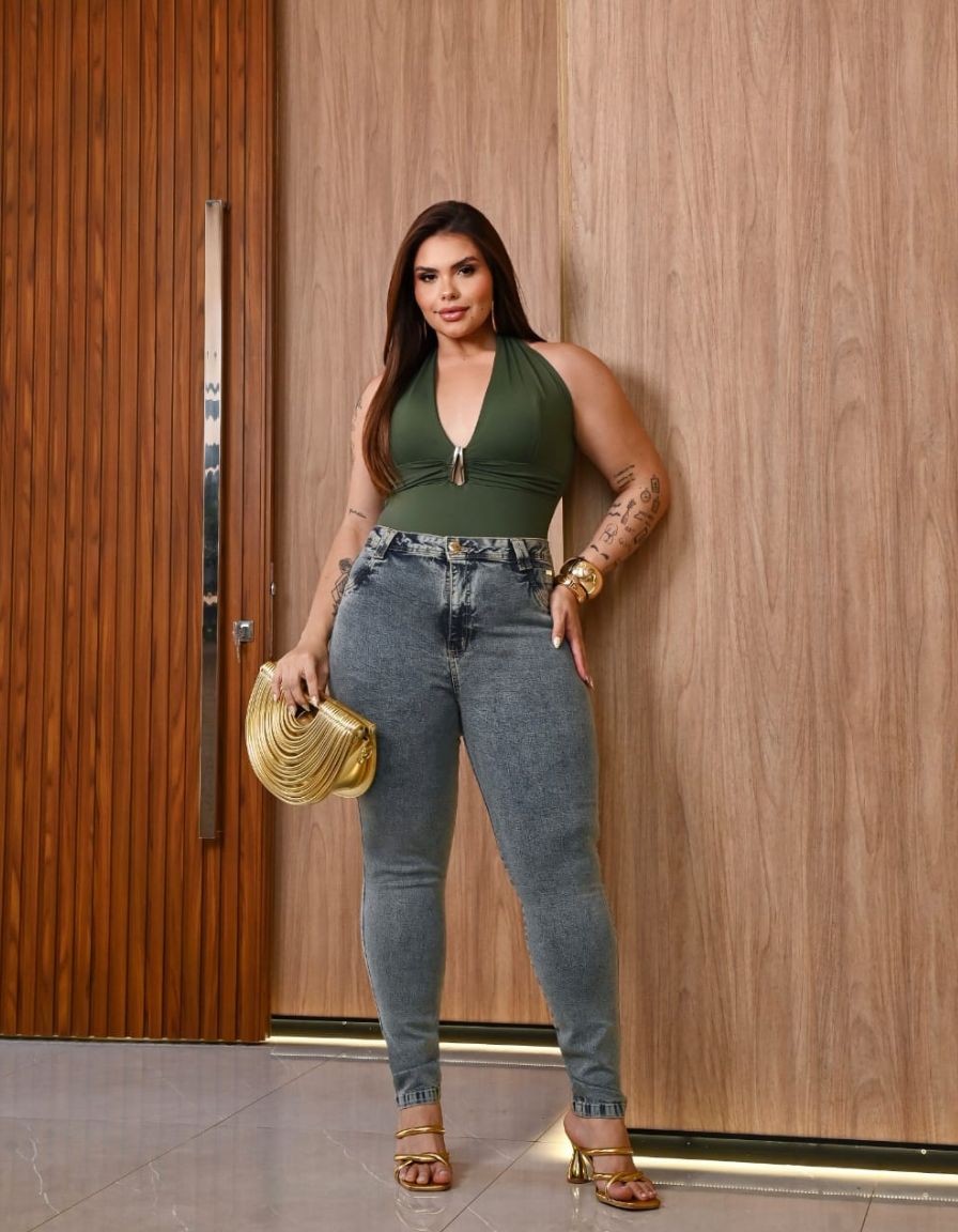 Calça Jeans Skinny