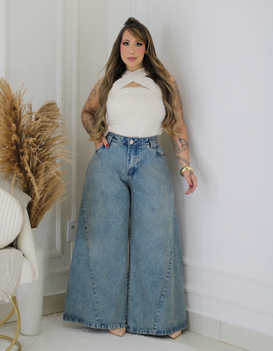 Calça Super Wide