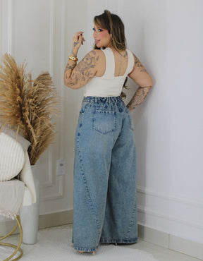 Calça Super Wide