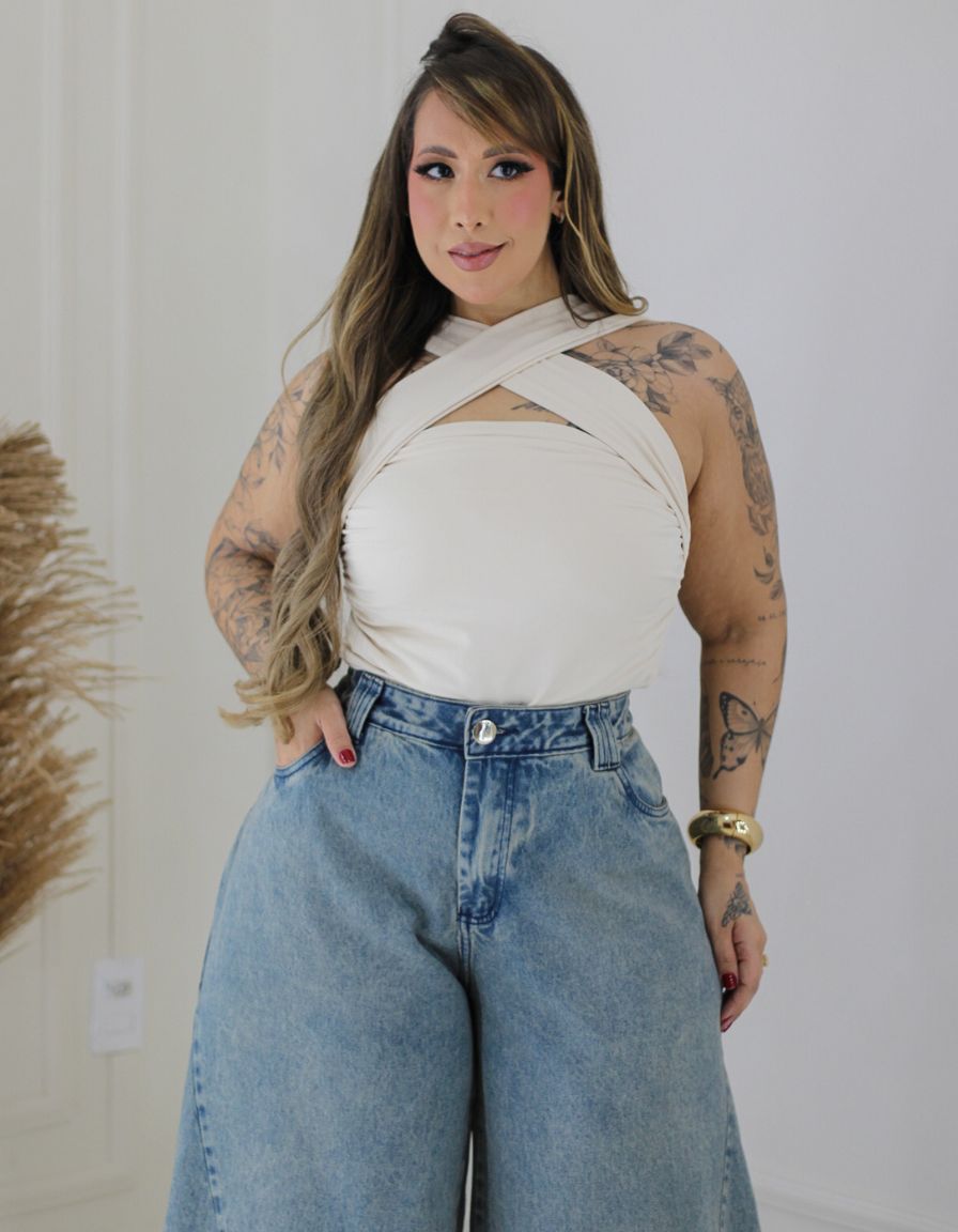 Calça Super Wide
