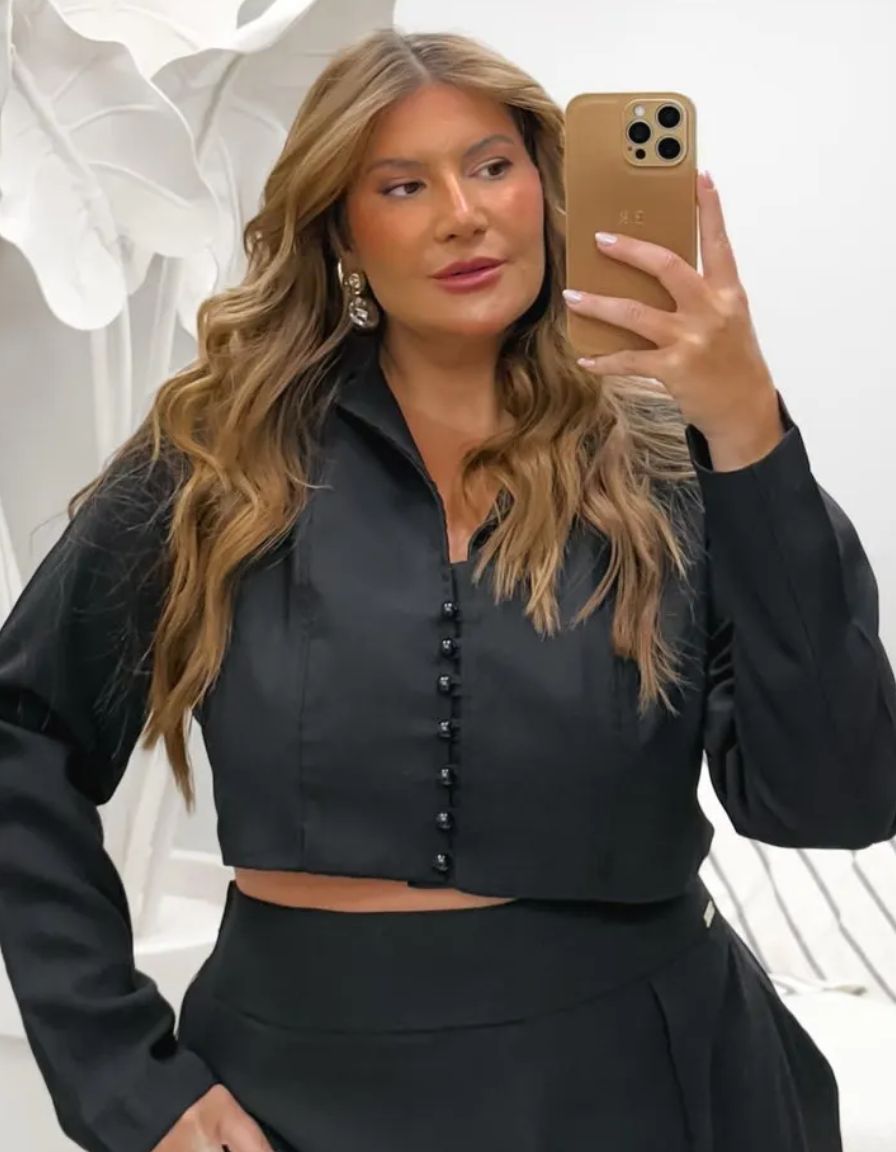 Camisa Cropped Ariana