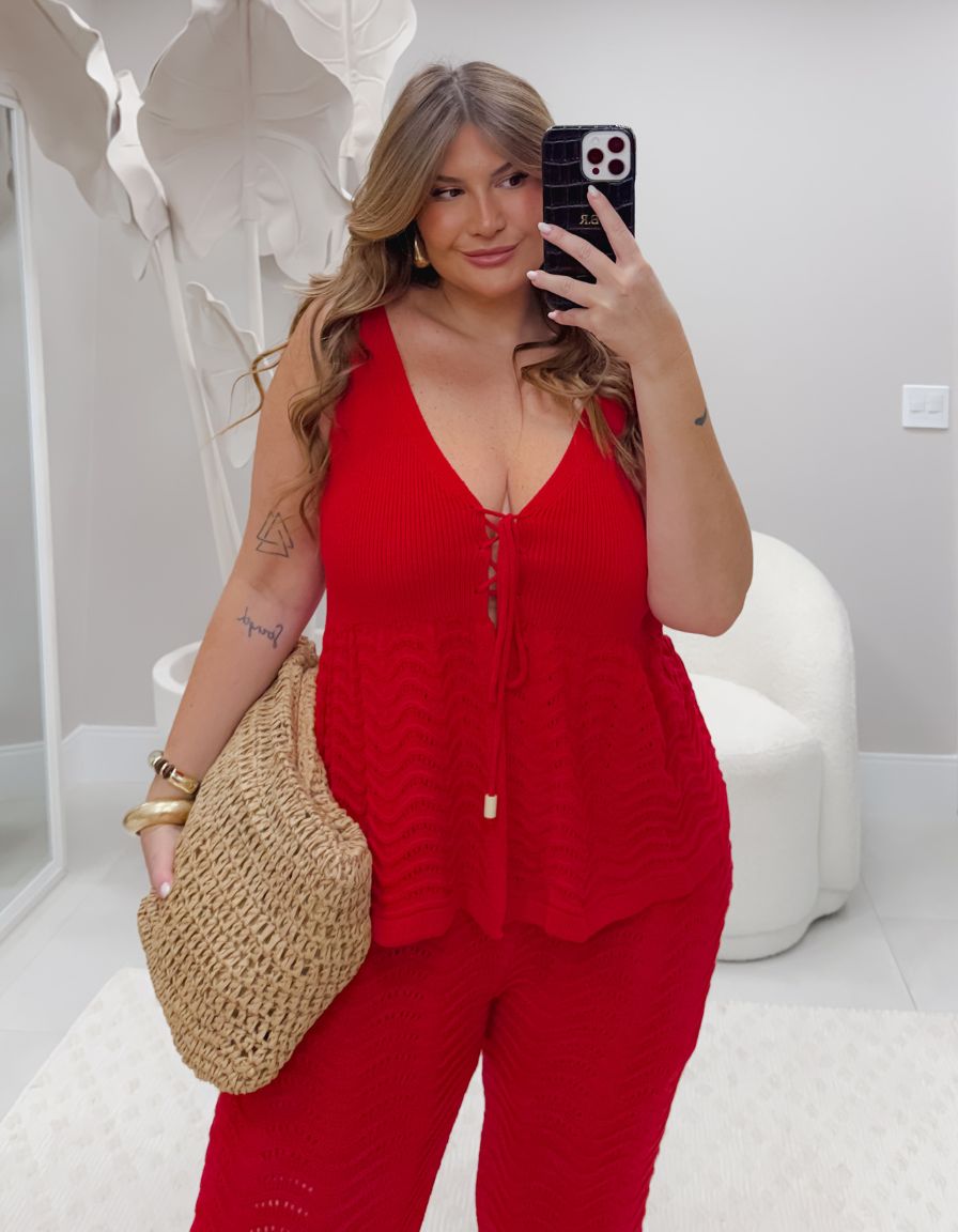 Conjunto Tricô Sophia