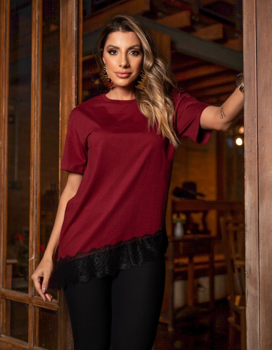 Blusa Renda