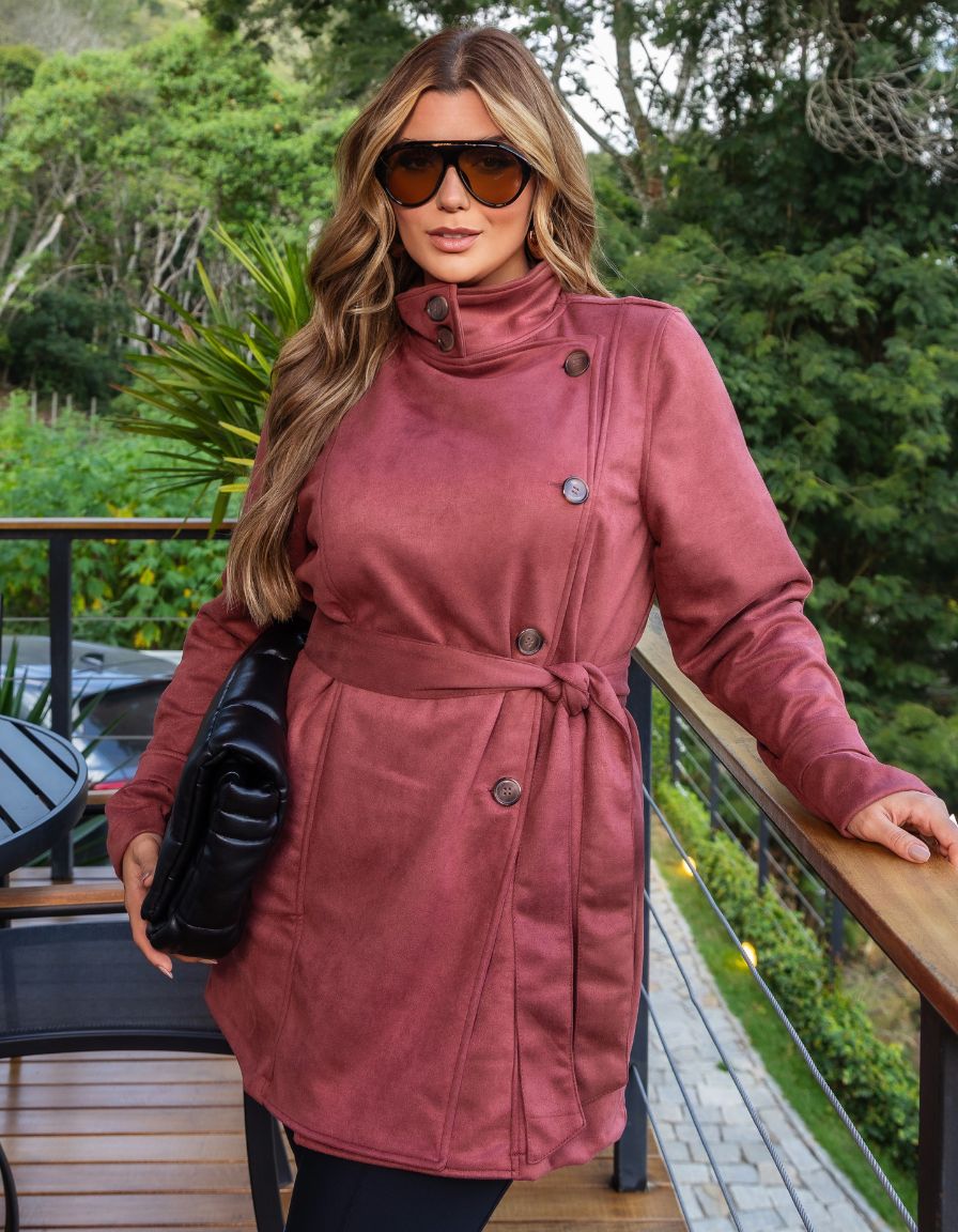 Trench Coat Suede