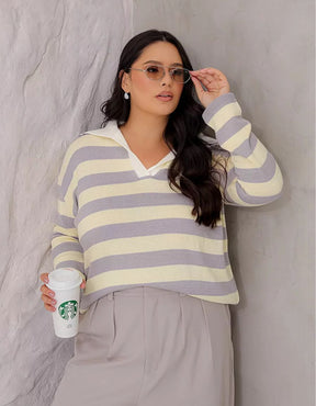 Blusa Polo Tricot Candy